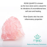 Rose Quartz Gua Sha (Heart Shape) - MIJEP