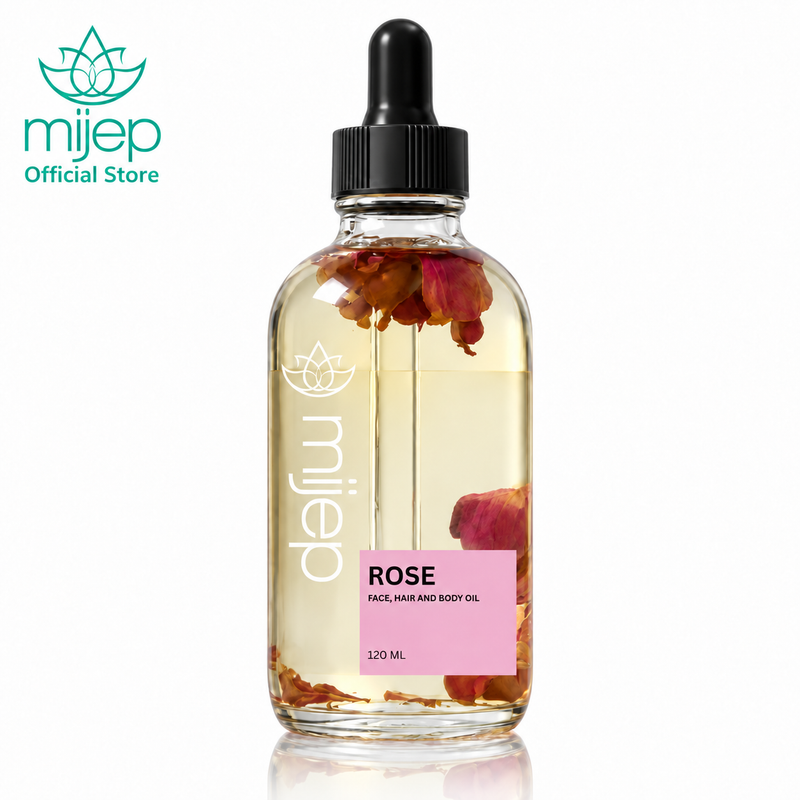 Natural Rose Skincare & Body Oil - 120 mls