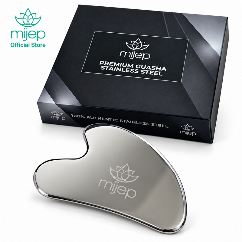 MIJEP Stainless Steel Heart Gua Sha