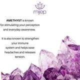 Amethyst Gua Sha Heart - MIJEP