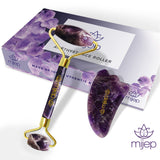 Amethyst Roller with Gua Sha - MIJEP