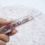 MIJEP Aromatherapy Geranium Essential Oil & Rose Quartz Roller - MIJEP
