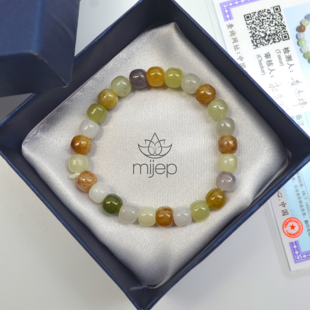 Authentic Jade Healing Bracelet – 10 mm - MIJEP