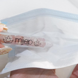 MIJEP Aromatherapy Geranium Essential Oil & Rose Quartz Roller - MIJEP