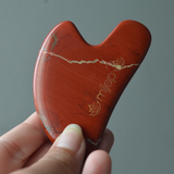 MIJEP Red Jasper Gua Sha HEART Shape - MIJEP