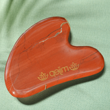 MIJEP Red Jasper Gua Sha HEART Shape - MIJEP