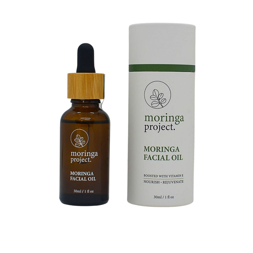 Real Moringa Oil – (30 ml). Organic Natural Facial Oil, made in Thailand by The Moringa Project, 100% Natural Beauty - MIJEP