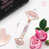 Special Edition Rose Quartz Roller and Gua Sha - MIJEP