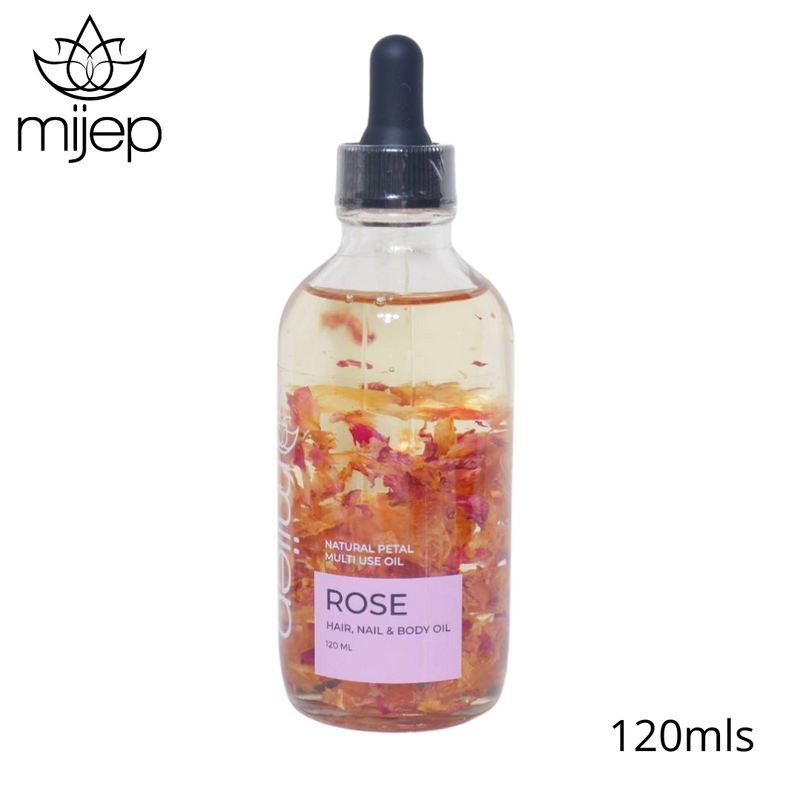 Natural Rose Skincare & Body Oil - 120 mls - MIJEP