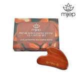 MIJEP Red Jasper Gua Sha HEART Shape - MIJEP